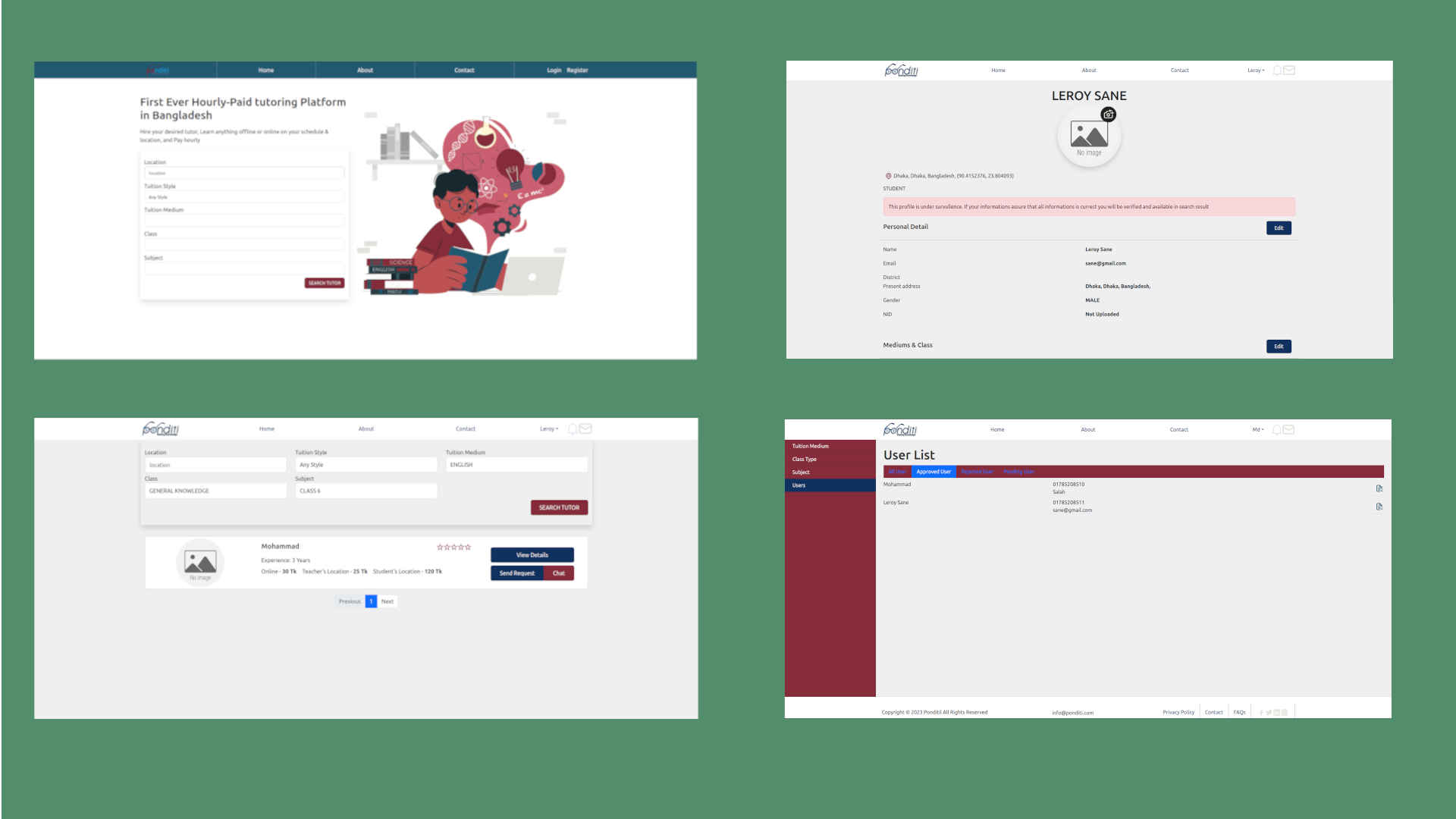 Ponditi Learning Platform
